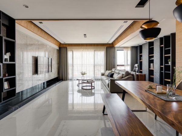 Một phòng khách đẹp, gọn gàng gây ấn tượng và tạo thiện cảm cho những vị khách tới thăm gia chủ