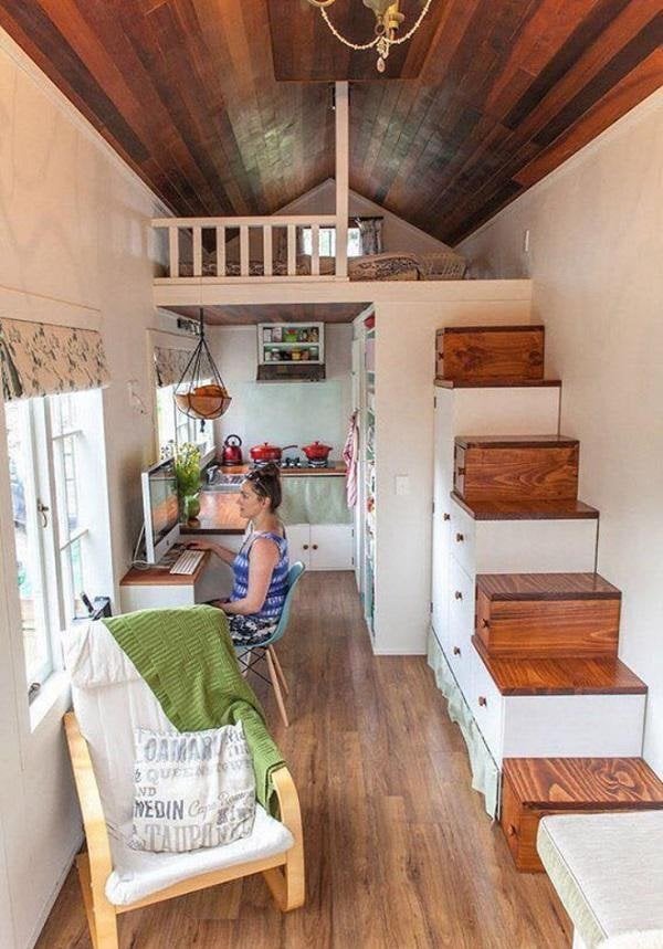 nhà cấp 4 gác lửng mang phong cách Thái