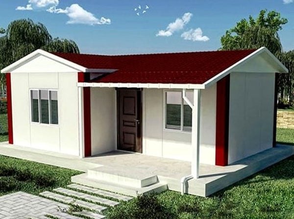 Mẫu nhà mái tôn đẹp cho người độc thân