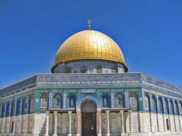 Nóc nhà mang kiến trúc hồi giáo Dome of the Rock