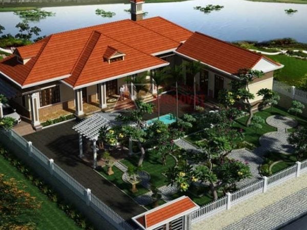 Nhà 5 gian tại Vĩnh Phúc
