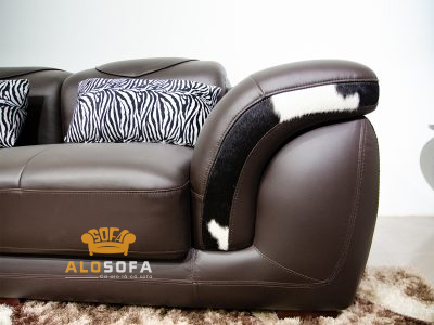 BỘ SOFA 2 BĂNG DA BÒ NHẬP KHẨU SF919-2B