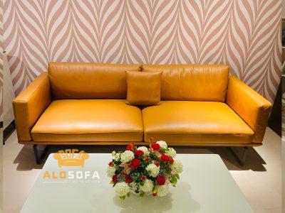 SOFA DA NHẬP KHẨU PHONG CÁCH Ý SB0064T50-3