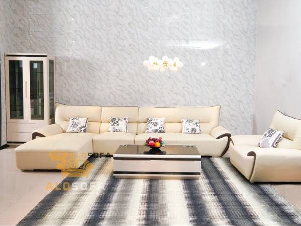 Sofa da hiện đại phong cách ý nhập khẩu