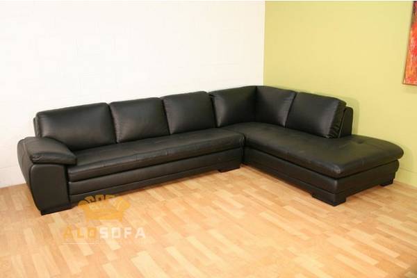 Sofa da hiện đại phong cách ý nhập khẩu