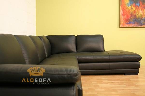 Sofa da hiện đại phong cách ý nhập khẩu