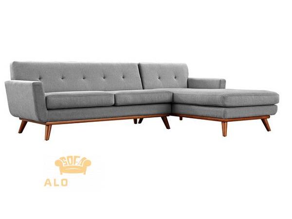 Sofa da hiện đại phong cách ý nhập khẩu