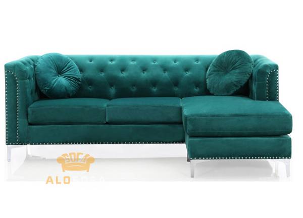 Sofa da hiện đại phong cách ý nhập khẩu