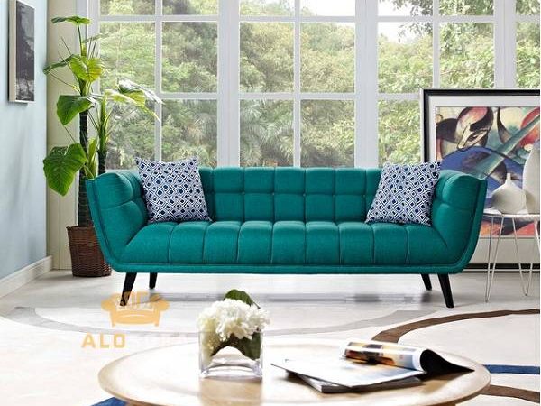 Sofa da hiện đại phong cách ý nhập khẩu