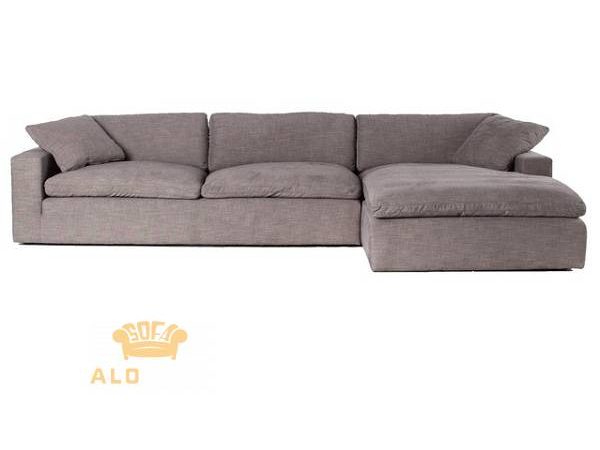 Sofa da hiện đại phong cách ý nhập khẩu