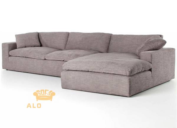 Sofa da hiện đại phong cách ý nhập khẩu