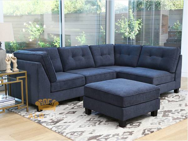 Sofa da hiện đại phong cách ý nhập khẩu