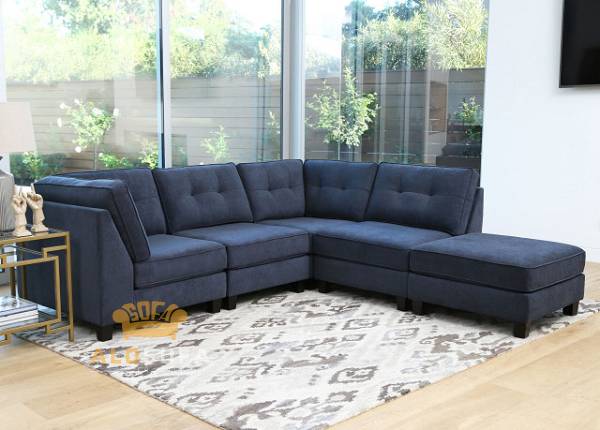 Sofa da hiện đại phong cách ý nhập khẩu