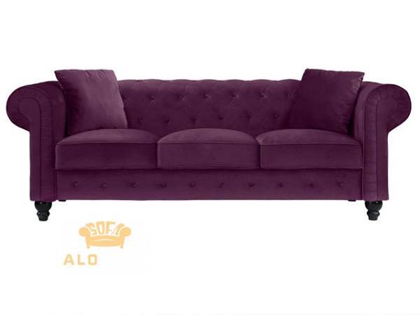 Sofa da hiện đại phong cách ý nhập khẩu