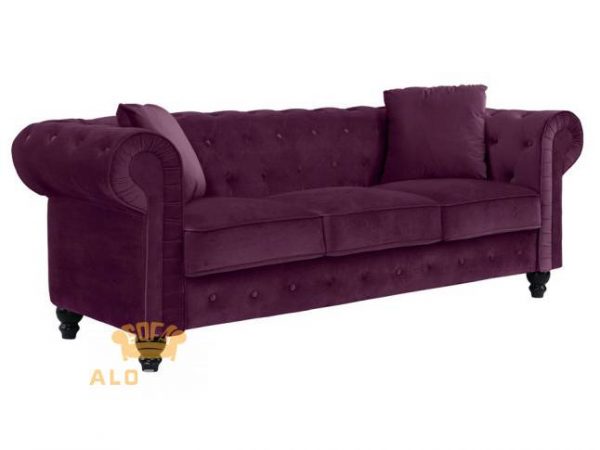 Sofa da hiện đại phong cách ý nhập khẩu