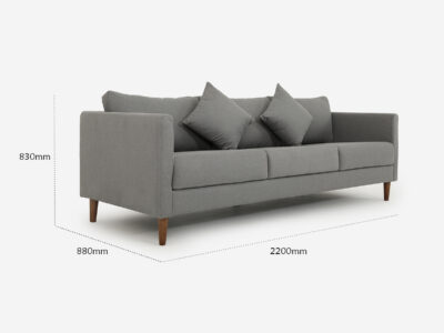 Sofa băng vải nỉ cao cấp BB602-B22 (Sao chép)