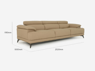 Sofa da băng dài BB608-A25