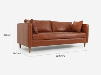 Sofa da băng dài BB609-A22