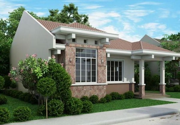 Mẫu nhà vườn cấp 4 đẹp mái thái