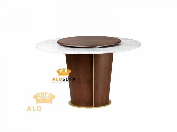 Mâm xoay bàn ăn tiện lợi 