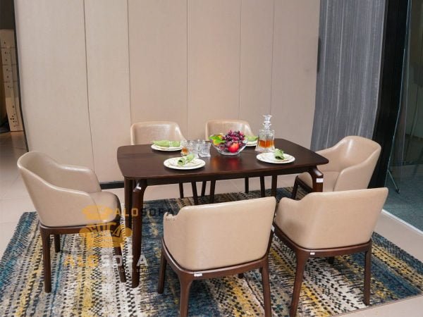 Bàn ăn gỗ sang trọng nhập khẩu 3327BA