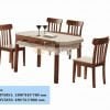 BÀN ĂN HIÊN ĐẠI NHẬP KHẨU 1M3 HT5851