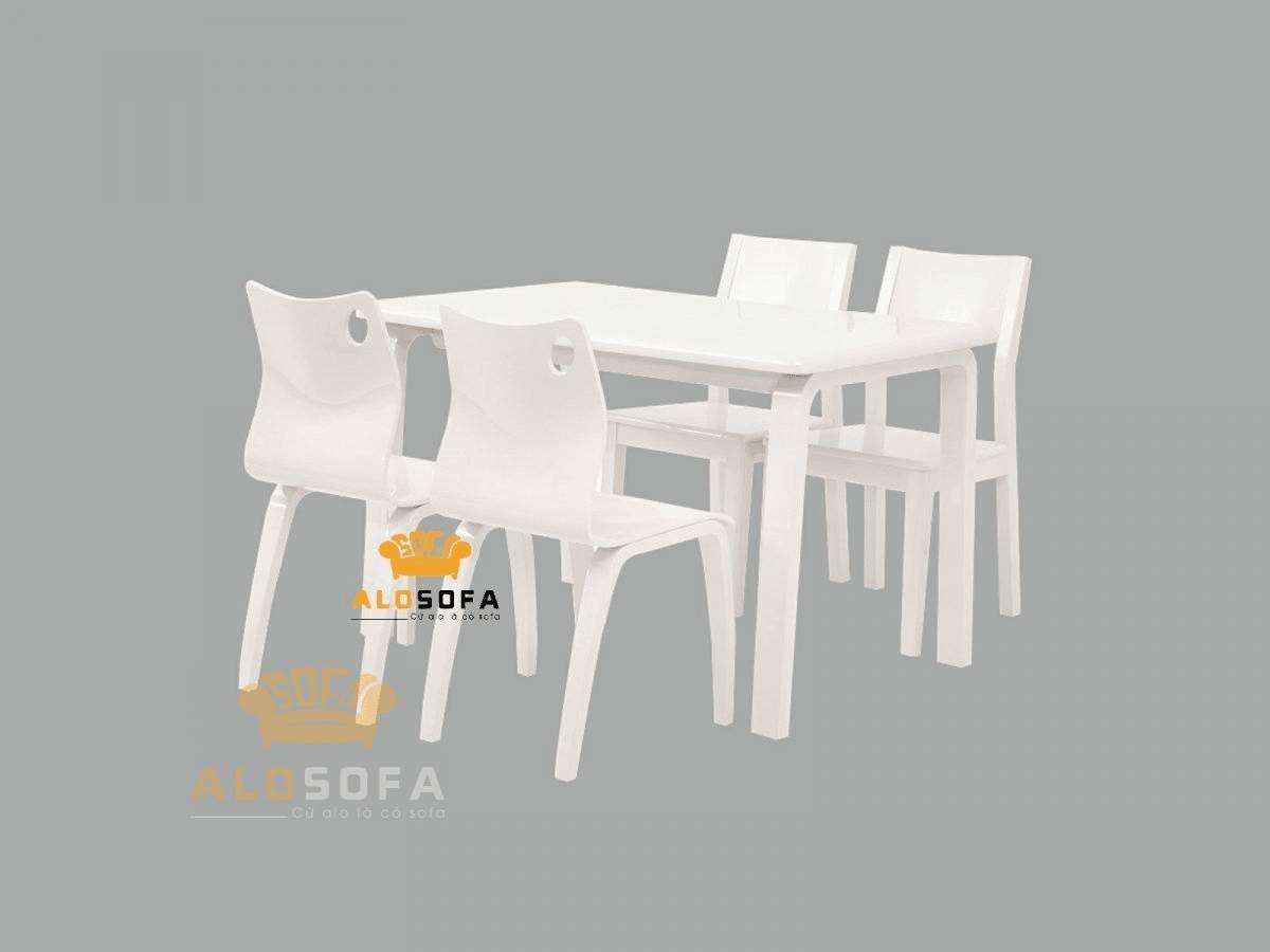 Mẫu bàn ăn gỗ 1m5 nhập khẩu cao cấp 3322L-BA