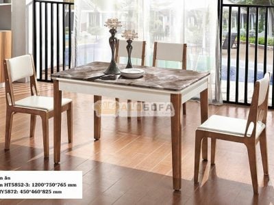 BÀN ĂN SANG TRỌNG TINH TẾ 1M2 HT5852-3