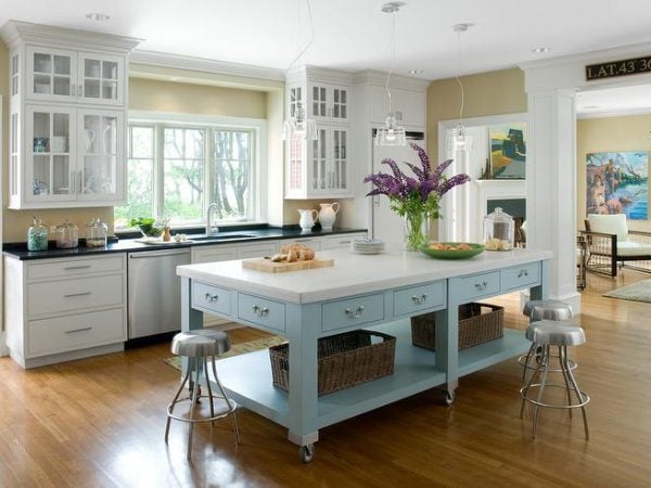 bàn bếp di động có thể gấp gọn
