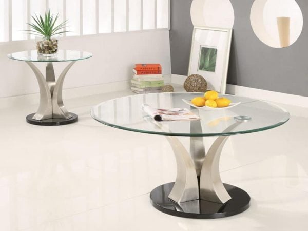 Bàn kính tròn nhập khẩu đang là lựa chọn của nhiều người tiêu dùng