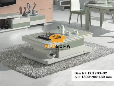 BÀN TRÀ 1M3 MẶT ĐÁ CÔNG NGHIỆP MẪU MÃ ĐỘC ĐÁO EC17032