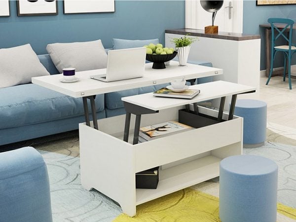 Bàn trà (bàn sofa) kết hợp bàn ăn được thiết kế như thế nào
