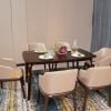 BỘ BÀN ĂN GỖ NHẬP KHẨU HIỆN ĐẠI 3327BBA