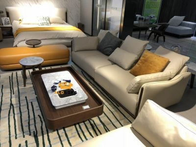 BỘ SOFA DA PHÒNG KHÁCH NHẬP KHẨU CAO CẤP 1909SF