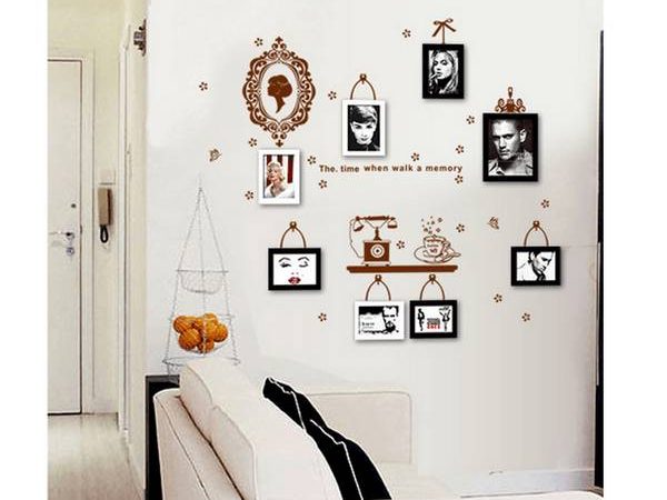 Sử dụng những vật trang trí tường tinh tế và đơn giản