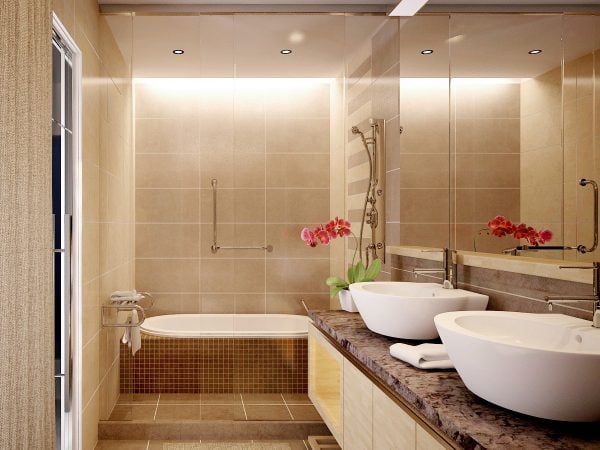 Trang trí nội thất nhà vệ sinh