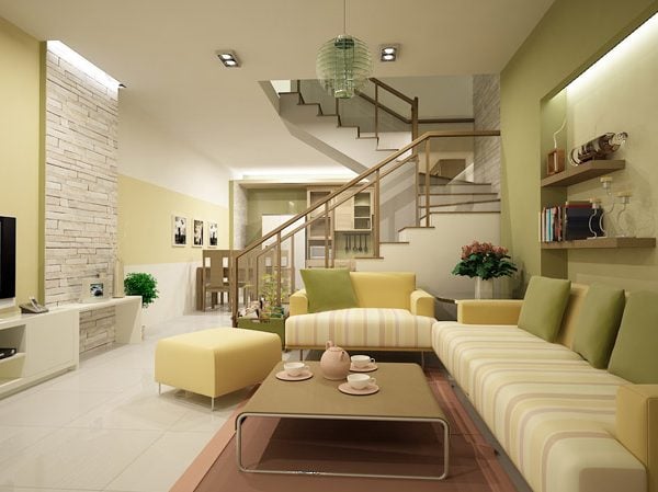 Sắp xếp đồ đạc trong phòng khách cần hợp lý, gọn gàng