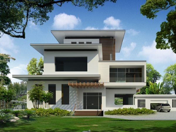 Mẫu nhà cấp 4 mái Thái