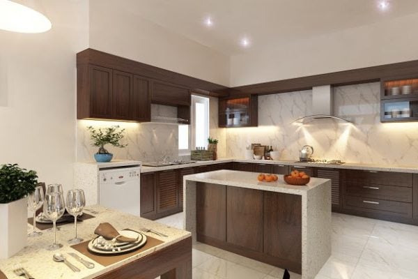 Đá nhân tạo có khả năng chống thấm nước tương đương với đá tự nhiên