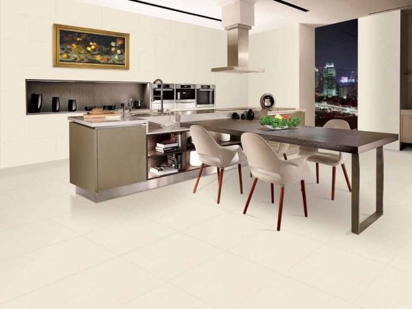 Gạch ốp nhà bếp không có họa tiết