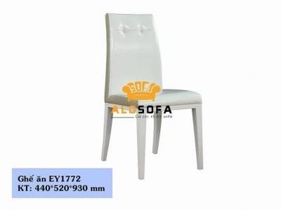 GHẾ ĂN BỌC DA CAO CẤP KIỂU DÁNG THANH LỊCH EY1772
