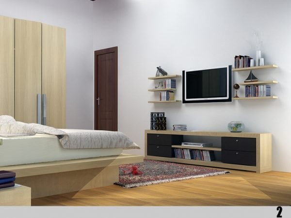 Mẫu kệ tivi acrylic được ưa chuộng