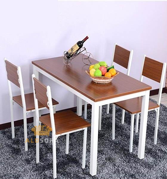 Mẫu bàn ăn quán ăn phong cách hiện đại