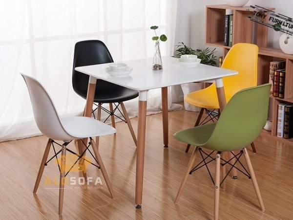 Mẫu chân bàn ăn đẹp từ gỗ