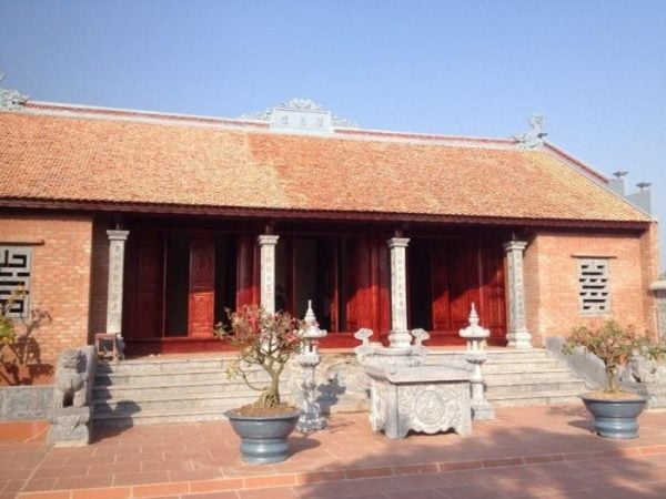 Nhà ba gian truyền thống của miền Bắc