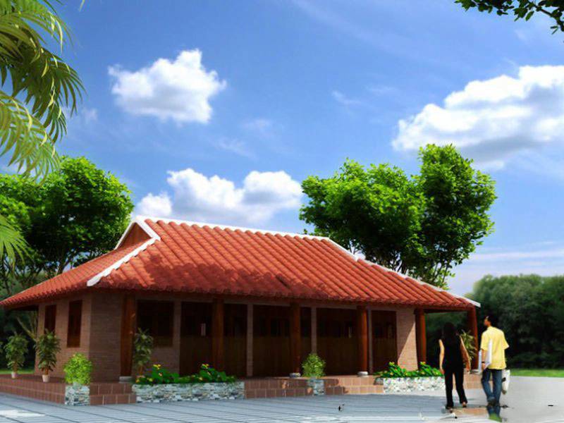 Mẫu nhà 5 gian đẹp rộng rãi