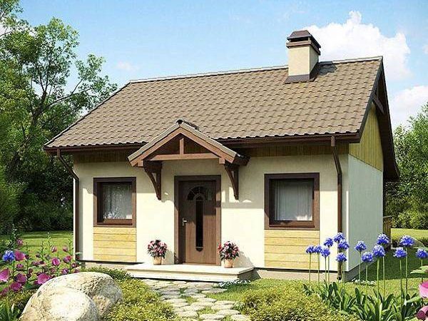 Nhà rẻ đẹp ngói chữ A