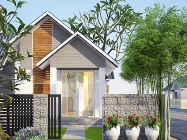 Mô hình nhà đẹp khoảng 400 triệu đồng