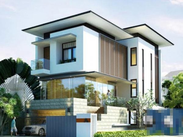 Nhà vuông đẹp 8m