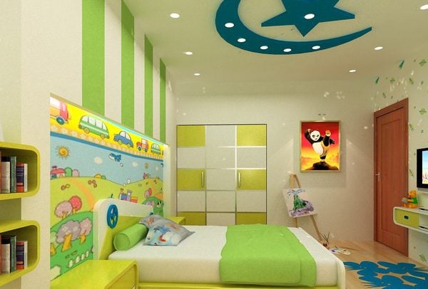Phòng ngủ của bé cần chú ý đến yếu tố sức khỏe, sự thoải mái